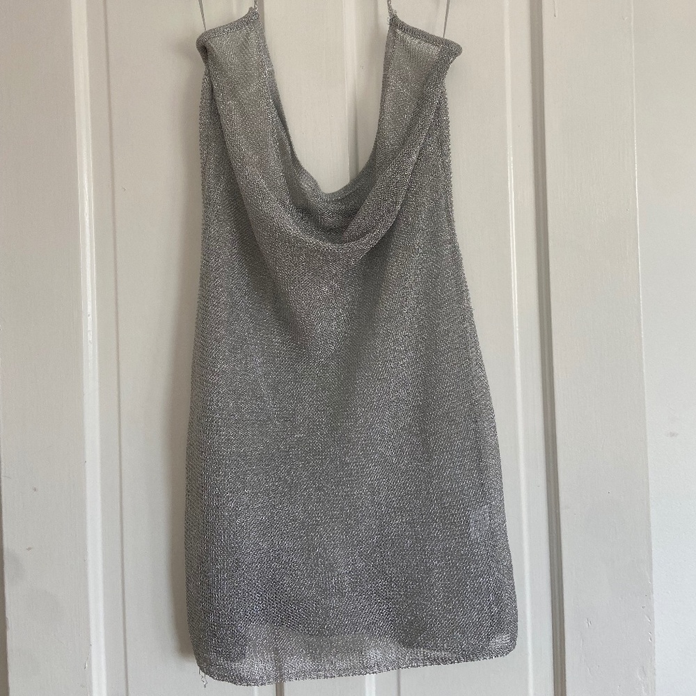 Silver Party Dress